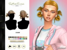 Sims 4 Cassie Hairstyle mod