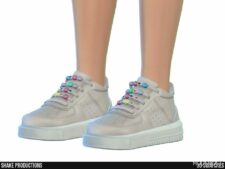 Sims 4 Male Shoes Mod: Sneakers (Male) – S012414 (Image #3)