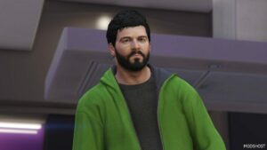 GTA 5 Player Mod: Michael | Hoodie V1.1 (Image #2)