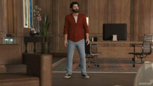 GTA 5 Player Mod: Michael | Slim Jeans (Image #4)