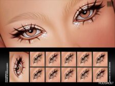 Sims 4 Eyeliner N309 L3 mod