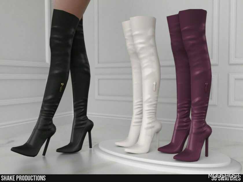 Sims 4 High Heel Boots – S012405 mod