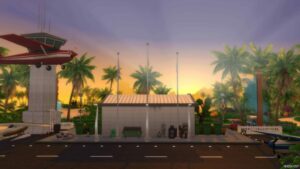 Sims 4 House Mod: Municipal Airport (Image #8)