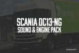 ETS2 Scania DC13-NG Sound Engine Pack 1.49 mod