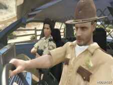 GTA 5 Player Mod: TWD Shane Walsh Addon-Ped V2.5 (Image #2)