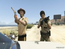 GTA 5 Player Mod: TWD Shane Walsh Addon-Ped V2.5 (Image #3)