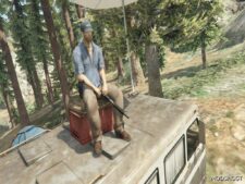 GTA 5 Player Mod: TWD Shane Walsh Addon-Ped V2.5 (Image #5)