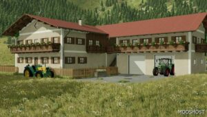 FS22 Placeable Mod: Upperbavarian Farmhouse with Workshop (Image #3)