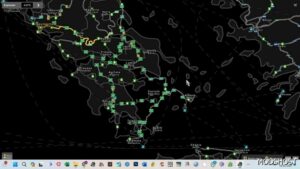 ETS2 Map Mod: Road to Athens V1.7 (Image #2)