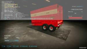 FS22 Mod: Herron 18FT Silage Trailer (Image #2)