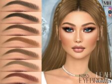Sims 4 Leah Eyebrows N285 mod