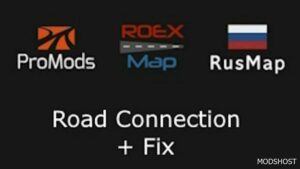 ETS2 Roex – Promods – Rusmap RC FIX mod