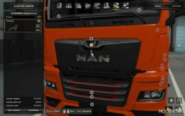 ETS2 MAN TGX 2020 NO Badge Mp-Sp Multiplayer Truckersmp mod