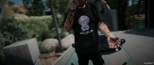 GTA 5 Player Mod: Bape Shirts MP Male/Franklin (Image #2)