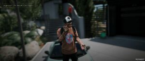 GTA 5 Player Mod: Bape Shirts MP Male/Franklin (Image #5)