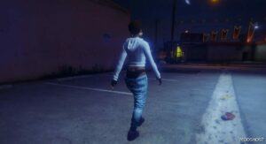 GTA 5 Player Mod: Pants Fallen for MP Female V2.0 (Image #3)