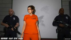 GTA 5 Player Mod: Lucia VI – Inmate “Trailer 1” (GTA 6) Add-On PED | Replace (Image #5)