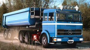 ETS2 Mercedes-Benz Truck Mod: Mercedes LPS 1632 & Tandem Trailer 1.49 (Image #2)