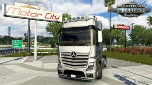 ATS Mercedes-Benz Truck Mod: Mercedes NEW Actros 2014 by Soap98 V1.2.2 1.49 (Image #2)