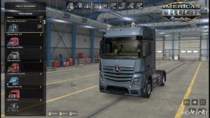 ATS Mercedes-Benz Truck Mod: Mercedes NEW Actros 2014 by Soap98 V1.2.2 1.49 (Image #3)