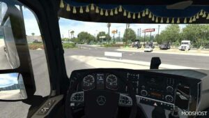ATS Mercedes-Benz Truck Mod: Mercedes NEW Actros 2014 by Soap98 V1.2.2 1.49 (Image #4)