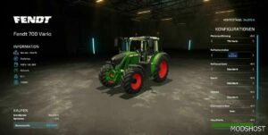 FS22 Fendt Tractor Mod: 700 Vario (Image #3)