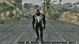 GTA 5 Marvel Spiderman 2 Venom mod