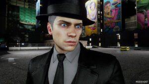 GTA 5 Player Mod: Vergil Mafia Add-On PED (Image #4)