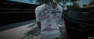 GTA 5 Player Mod: Hellstar Shirts Mp/Franklin (Image #3)