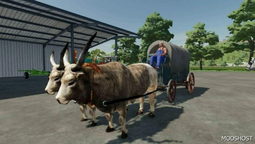FS22 Draft Horse and OX Pack mod