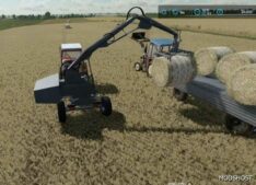 FS22 Implement Mod: Cyclops Bucket for Loading Bales (Featured)