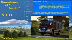 FS22 MAN Vehicle Mod: Rosenbauer AT3 Facelift MAN TGM TG3 (Image #3)