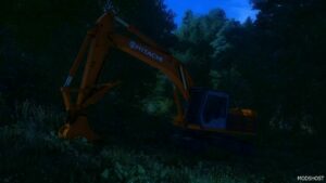 FS22 Hitachi Forklift Mod: Oldgen Deere/Hitachi Excavator Pack (Image #4)