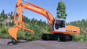 FS22 Hitachi Forklift Mod: Oldgen Deere/Hitachi Excavator Pack (Image #21)