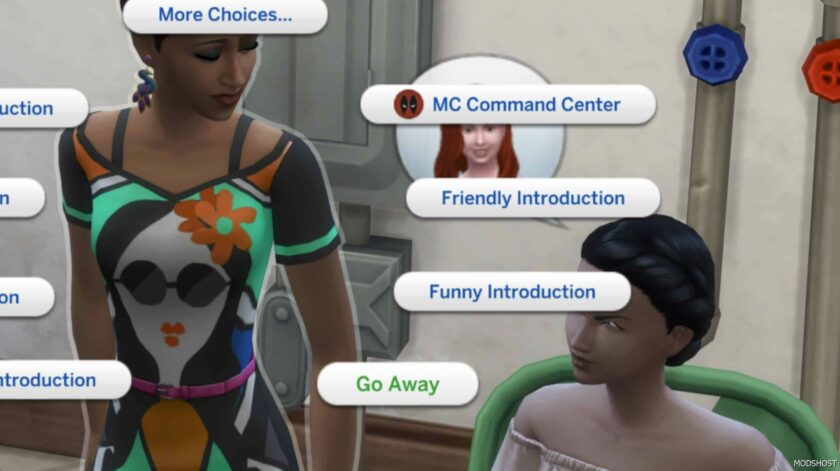 Sims 4 No-Greet GO Away mod
