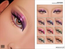 Sims 4 Eyeshadow N280 mod