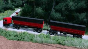 FS22 Trailer Mod: Lizard Dumper Roadtrain (Image #2)