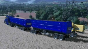 FS22 Trailer Mod: Lizard Dumper Roadtrain (Image #6)