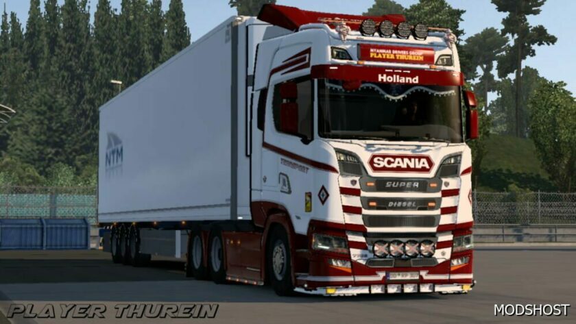 ETS2 Scania Skin C2 by Player Thurein mod