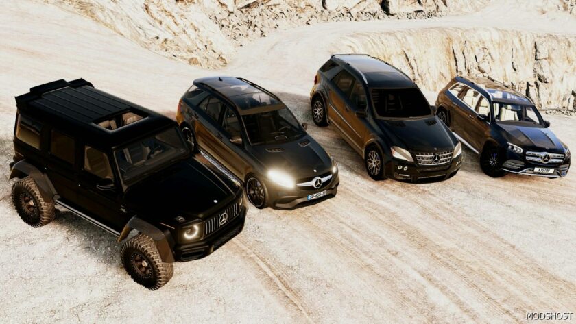 BeamNG Mercedes-Benz SUV Pack 0.31 mod