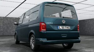 BeamNG Volkswagen Mod: T6 / Multivan / Caravelle / California / Kombi / Transporter (2015-2019) 0.31 (Image #2)