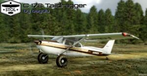 MSFS 2020 Cessna Aircraft Mod: 172 Tail Dragger Plane V2.5.2 (Image #6)