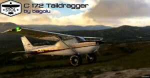 MSFS 2020 Cessna Aircraft Mod: 172 Tail Dragger Plane V2.5.2 (Image #7)