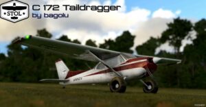 MSFS 2020 Cessna Aircraft Mod: 172 Tail Dragger Plane V2.5.2 (Image #8)