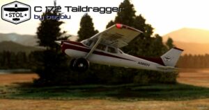 MSFS 2020 Cessna Aircraft Mod: 172 Tail Dragger Plane V2.5.2 (Image #9)