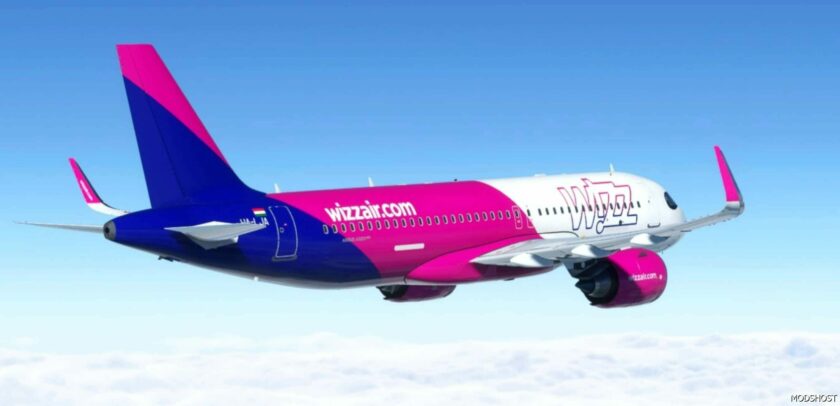 MSFS 2020 A32NX Wizz AIR Fleet Pack 8K V3 Ha-Lja,B,C,D,E,F V3.0 mod