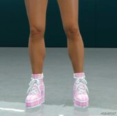 GTA 5 Player Mod: Spice Boots for MP Female (Image #4)