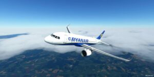 MSFS 2020 Ryanair Mod: A320 Livery V1.5 (Image #3)