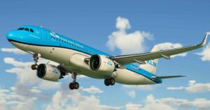 MSFS 2020 KLM A320 | 10K Livery V1.2 mod