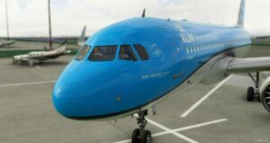 MSFS 2020 A320 Mod: KLM A320 | 10K Livery V1.2 (Image #9)